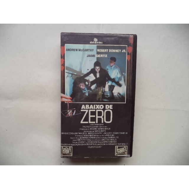 Fita Vhs Abaixo de Zero Original Legendado | Shopee Brasil
