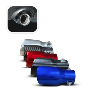 Ponteira De Escapamento Esportivo Universal Cores Carro Tuning Esportivo