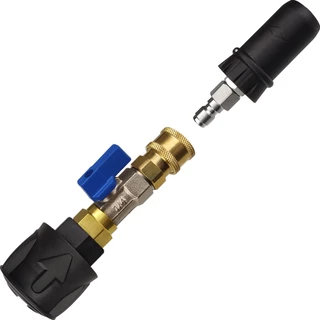 Kit Mini Bico Registro Engate Rápido Compatível Lavadora Karcher K3