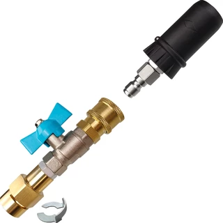 Kit Mini Bico Registro Engate Rápido Compatível Lavadora Karcher K2.38