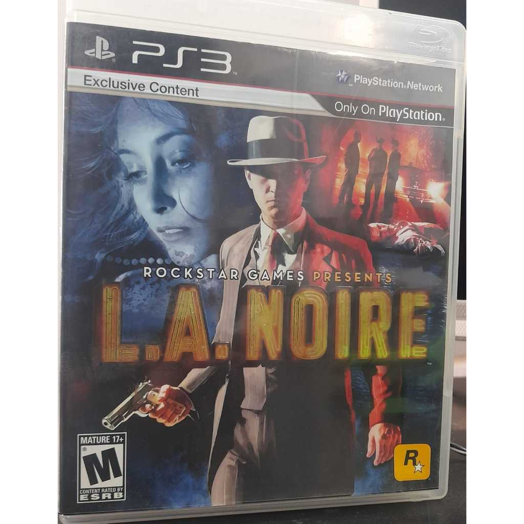 L.A. NOIRE PS3 - JOGO ORIGINAL - MIDIA FÍSICA