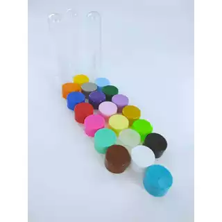 150 Tubetes tubo tubet de acrílico 13 cm Diversas Cores Lembrancinhas art milly