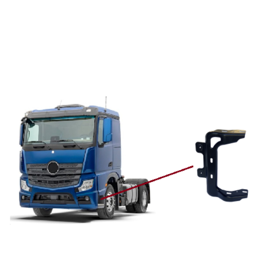 Suporte Do Estribo Esquerdo Traseiro Mercedes Benz New Actros Adiante Shopee Brasil