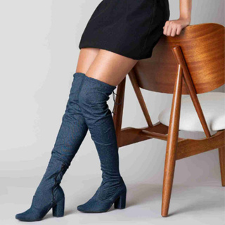 Bota over best sale the knee jeans