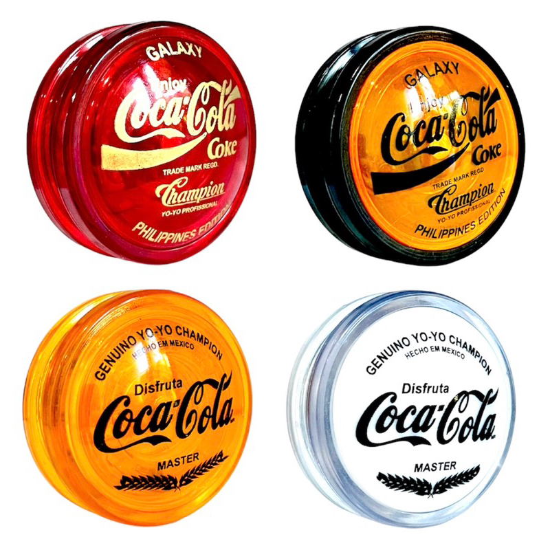 Kit 4 Ioio (Yoyo, Yoyo) Profissional Coca Cola Master Original