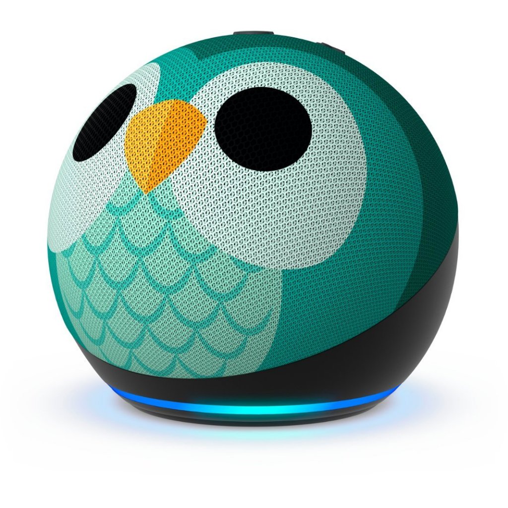 Echo Dot (5ª Geração): Smart Speaker com Alexa - Kids Edition - Coruja