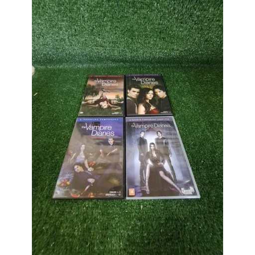DVD The Vampire Diares Temporadas 1,2,3 e 4 / Excelente estado | Shopee ...