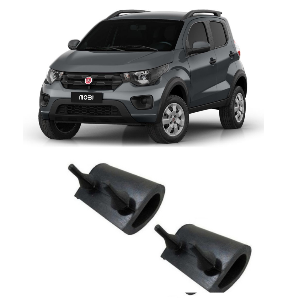 Batente Tampão Do Porta Malas Mobi / Uno / Palio 01 Peça