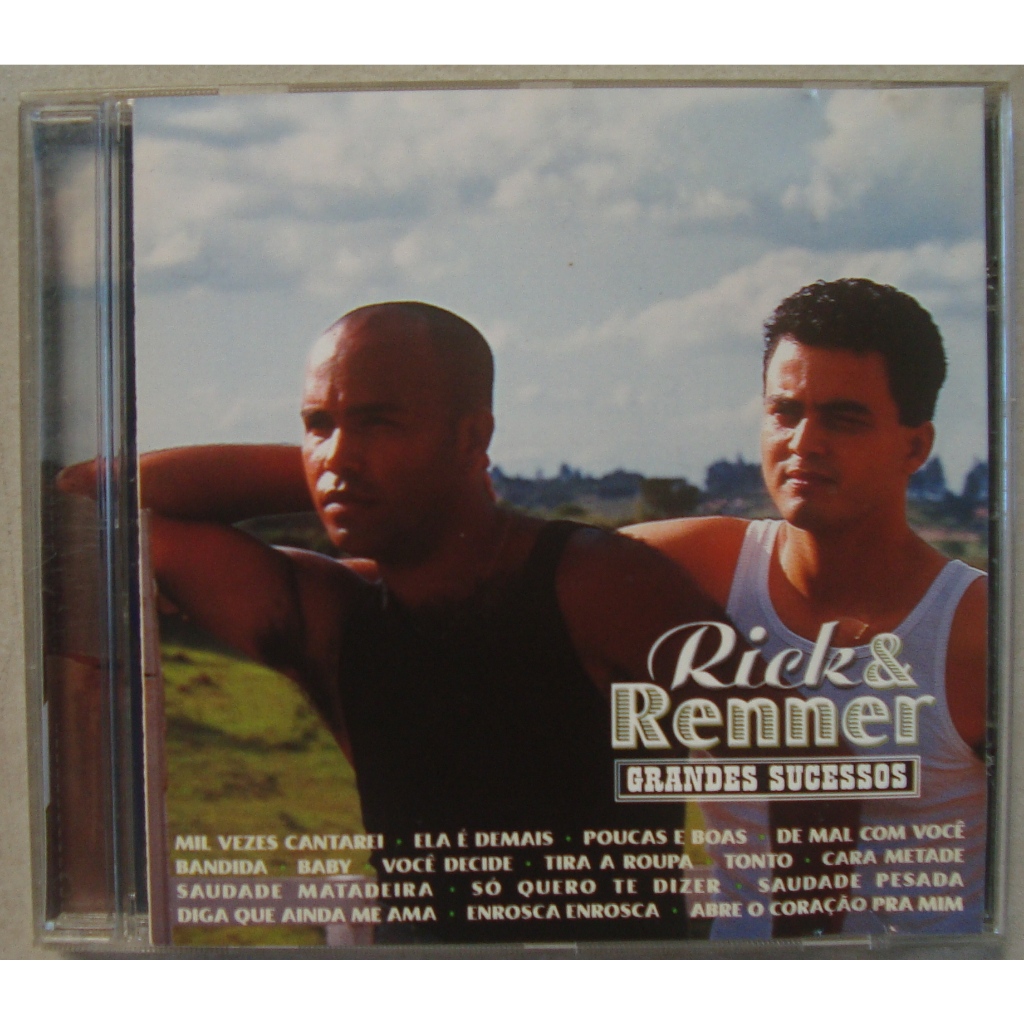 Rick & Renner 1999 Grandes Sucessos, Cd Original | Shopee Brasil