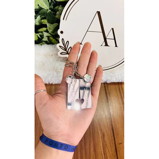 Chaveiro em acrílico personalizado em Oferta na Shopee