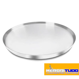 Forma para Pizza Alumínio s/Borda nº40 (39,5x1,8)