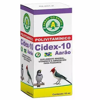 Cidex 10 Aarão - Polivitamínico - 10 Ml