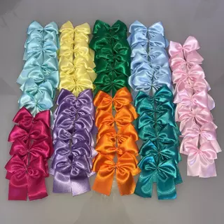Laços de Cetim Grande nº 9 - Kit com 20 unidades