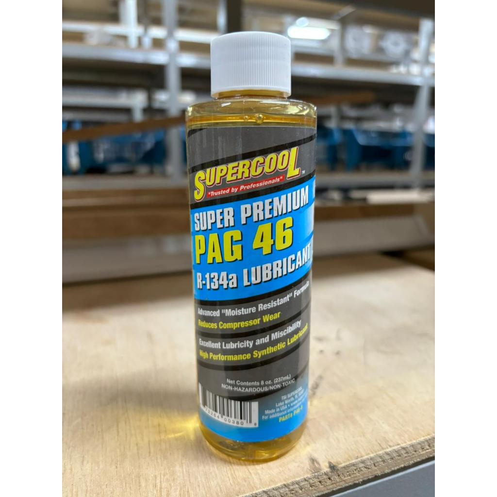 OLEO PARA COMPRESSOR R134A PAG 46 SUPERCOOL 237ML | Shopee Brasil