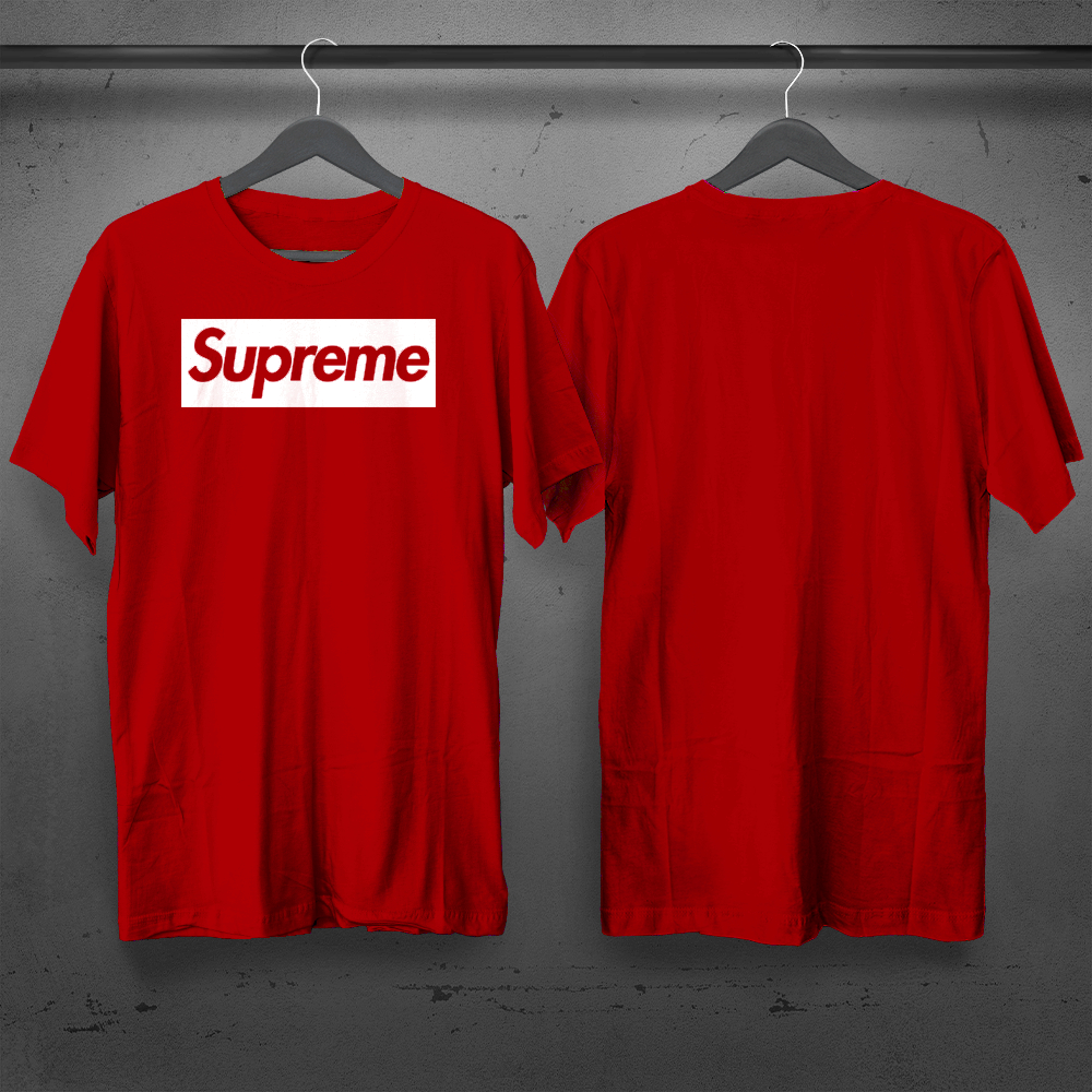 Camisa Supreme Camiseta Streetwear Skatista Algodão 30.1 Novo