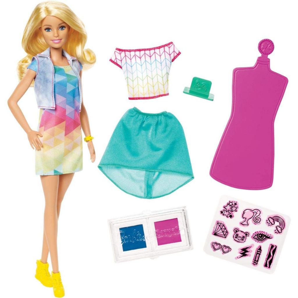 Barbie hot sale crayola doll