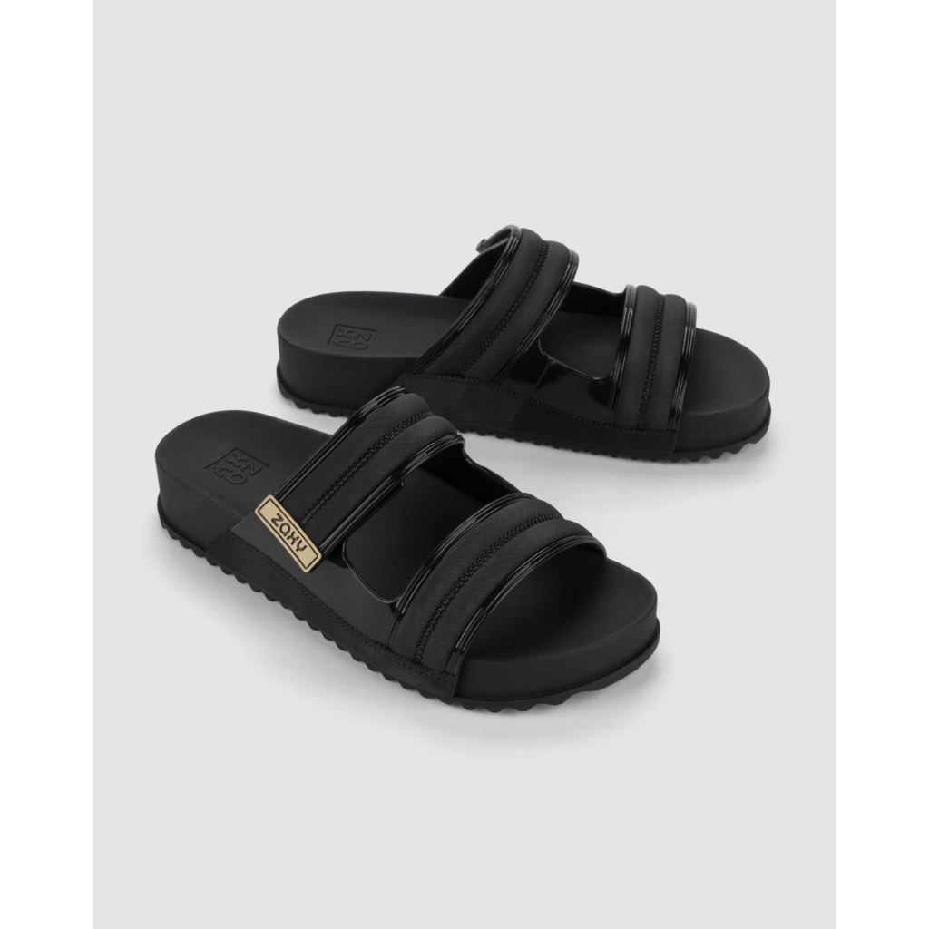 Sandália Aranha Zaxy Fashionista Flatform Vinho