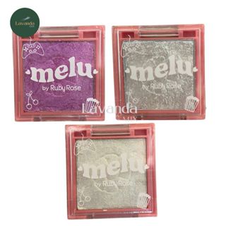 Trio sombra e iluminador Melu, Prata, Dourado e Roxo