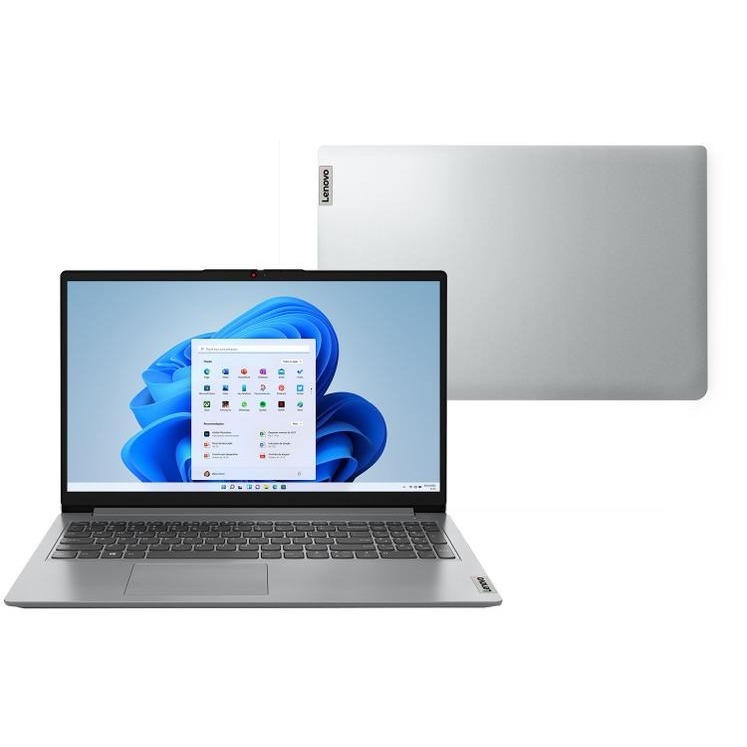 Notebook Lenovo IdeaPad 1i Intel Core i3 4GB RAM - 256GB SSD