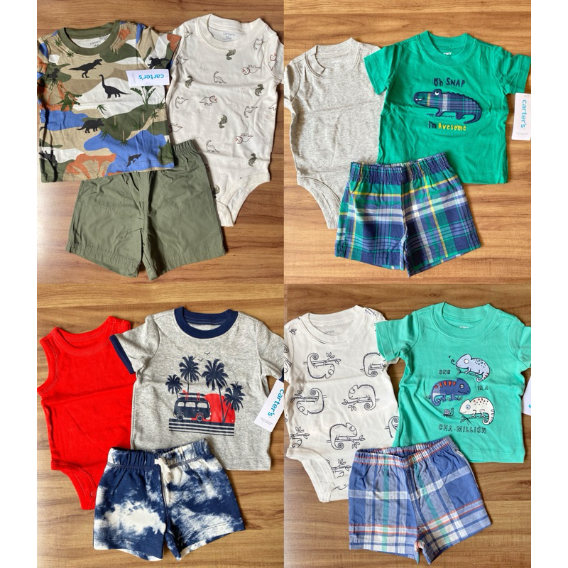 Conjunto verão Carters em Oferta na Shopee