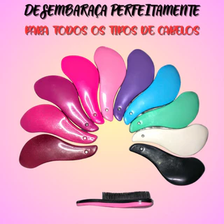 Melhor escova desembaraçadora escova magica para todos os tipos de cabelos
