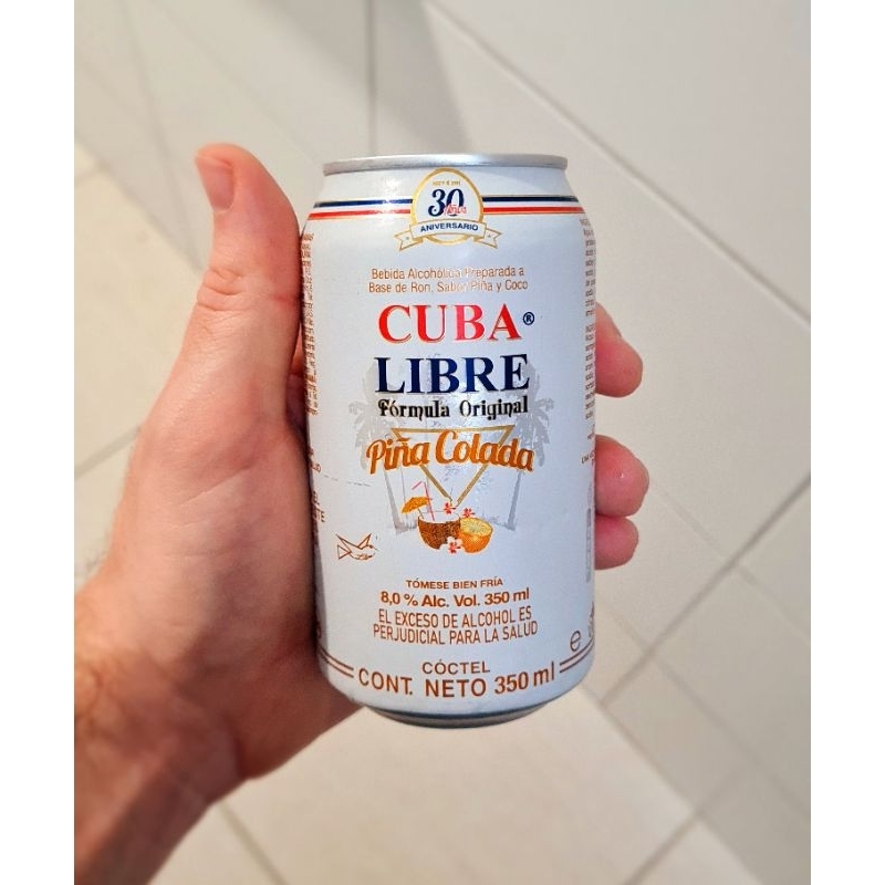 Lata Cuba Libre Piña Colada 🇲🇽 Importada (México) - Lata para coleção ...