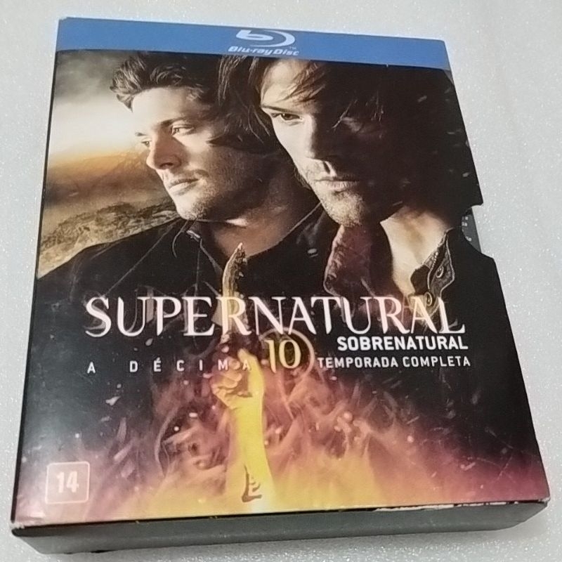 Blu-ray Supernatural sobrenatural a décima temporada completa e dublado ...