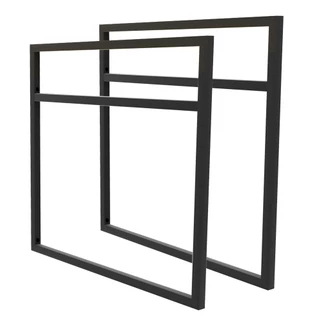 Suporte Estilo Industrial Duplo P/ Prateleiras De 40cm - UNIDADE (SKU 2400)