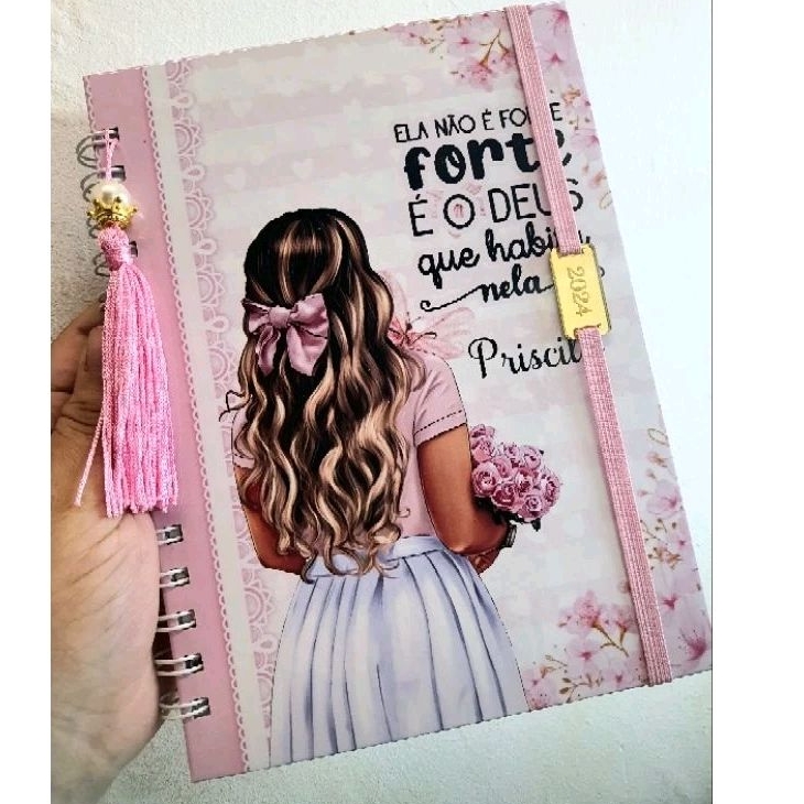 Caderno Devocional de Oração - Personalizado - Momento com Deus - Estudo Bíblico. Atualizado 2025