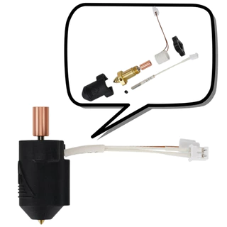 Kit Hotend Creality K1 K1 Max Bloco De Aquecimento Cerâmico