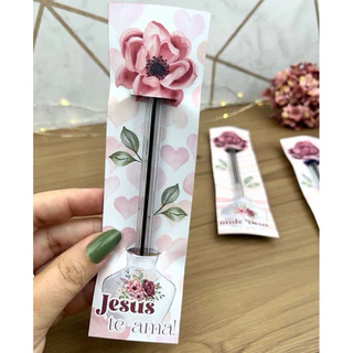 Card para lapis ou caneta Mulher virtuosa mimo lembrancinha mulher em Oferta na Shopee