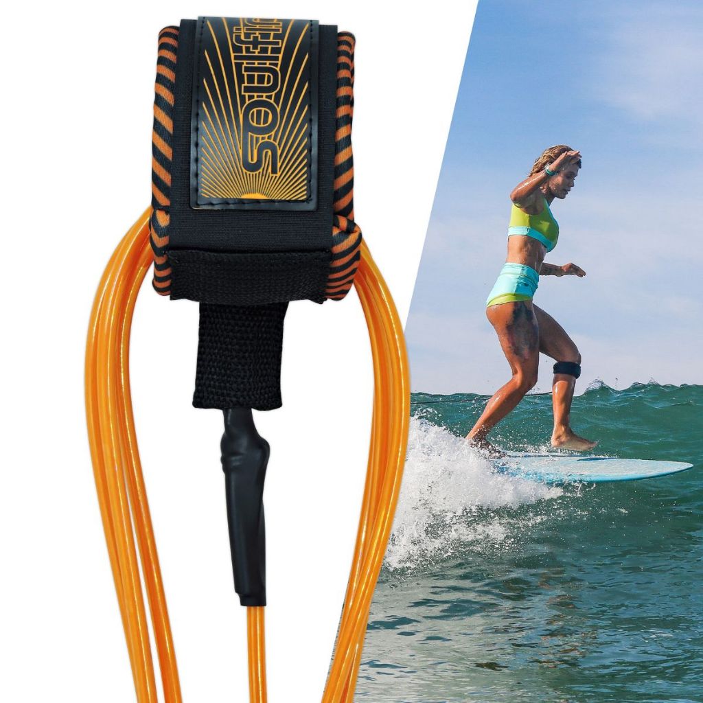 Guinzaglio Da Surf EIHI - Leash Per Tavola Da SUP, Sicurezza In Acqua, Materiale TPU E Nylon