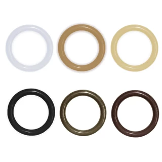 Argolas para Cortina Varão 19mm Pacote com 50 Peças Varias Cores