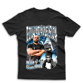 Camiseta Camisa- Meme Educação Física Nao é só Futebol Novo!