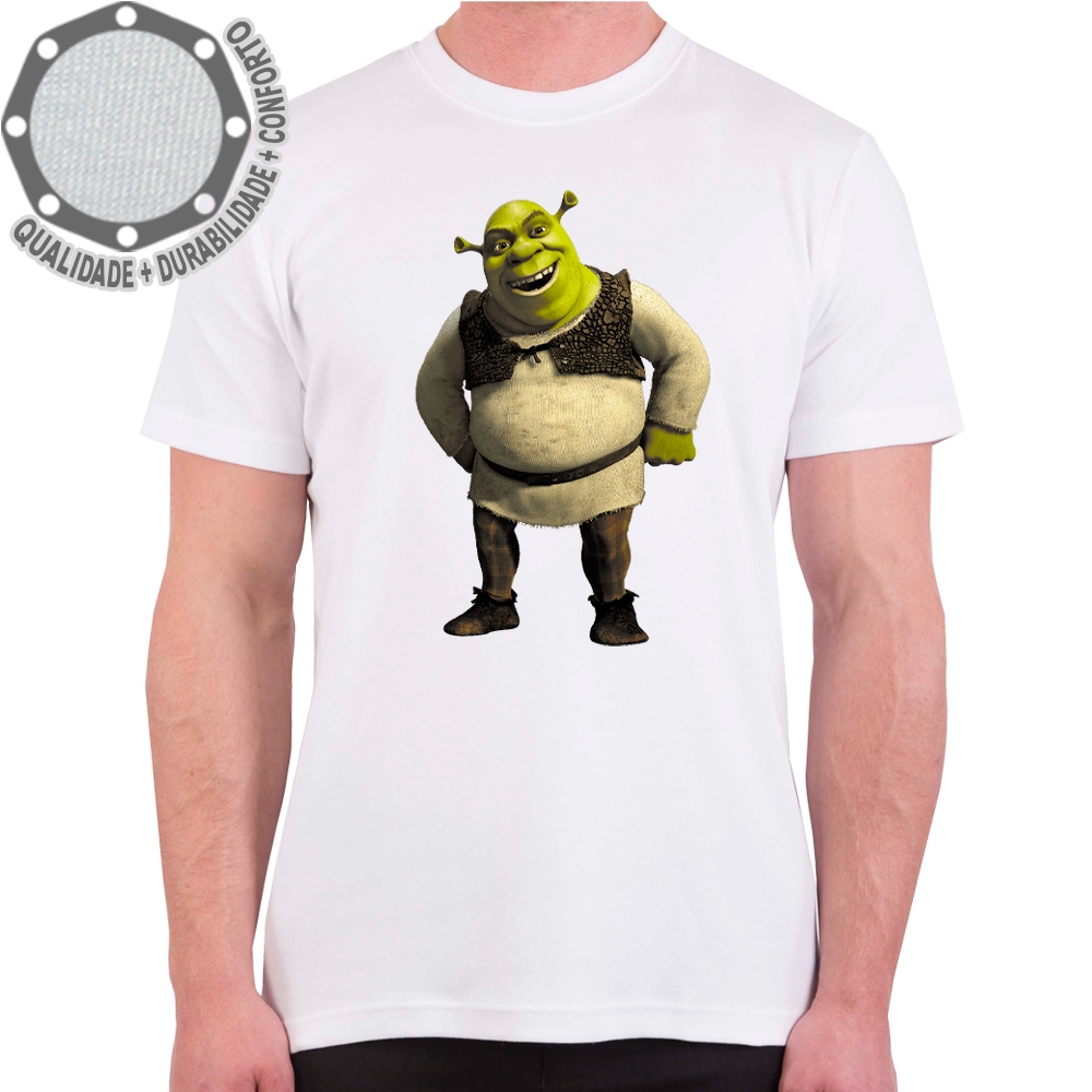 Camiseta Shrek Pose Camisa Personalizada | Shopee Brasil
