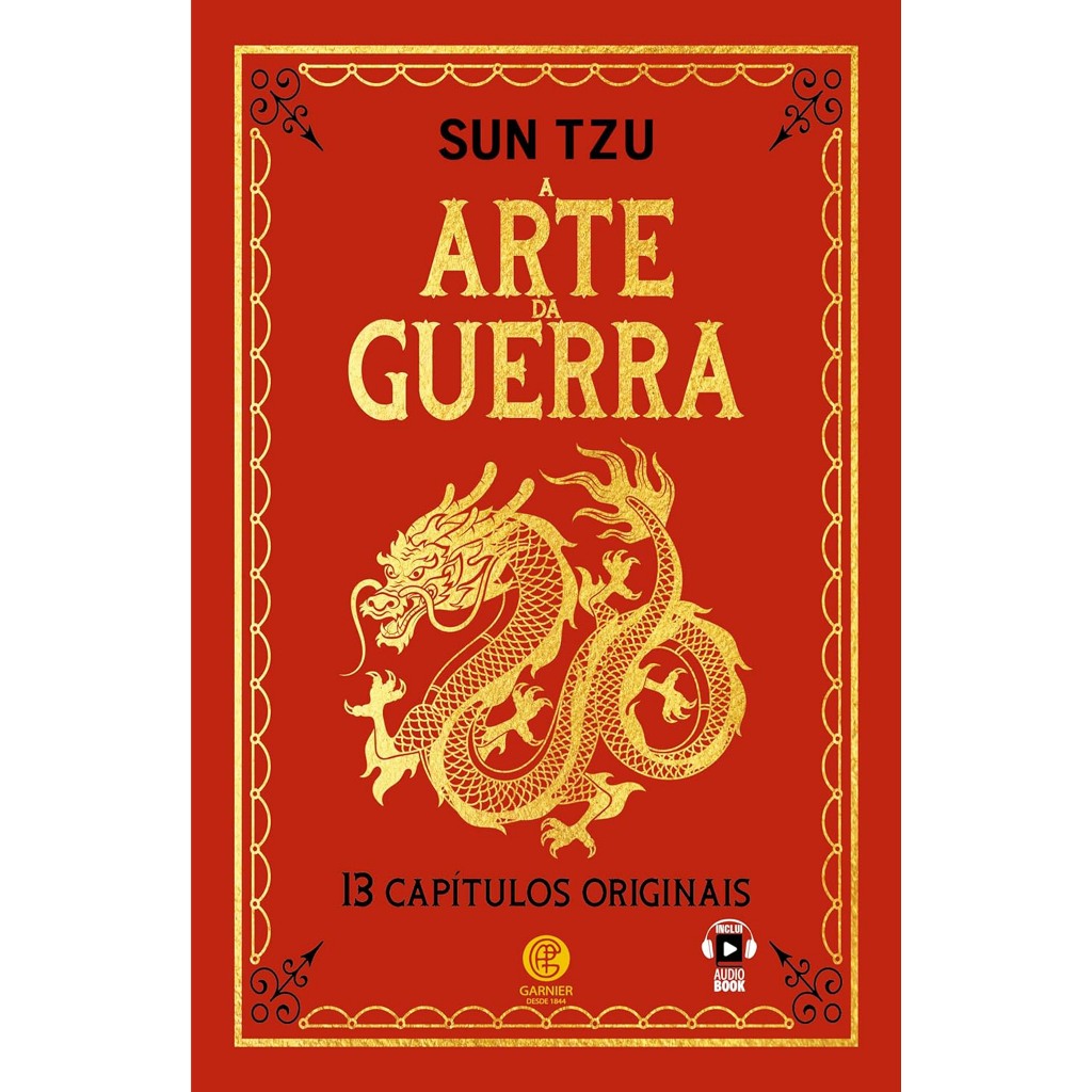 Livro A Arte da Guerra - Sun Tzu - Edição de Luxo Capa Dura | Shopee Brasil