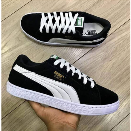 Cadarço branco puma store suede