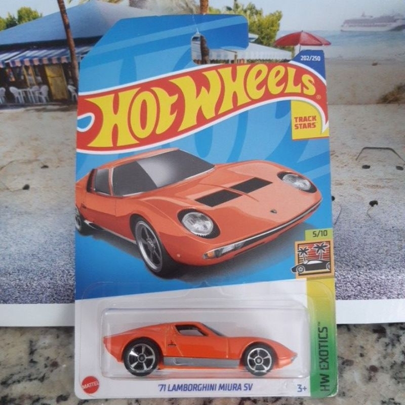 Hot Wheels 71 Lamborghini Miura Sv 2022 Hw Exotics Shopee Brasil