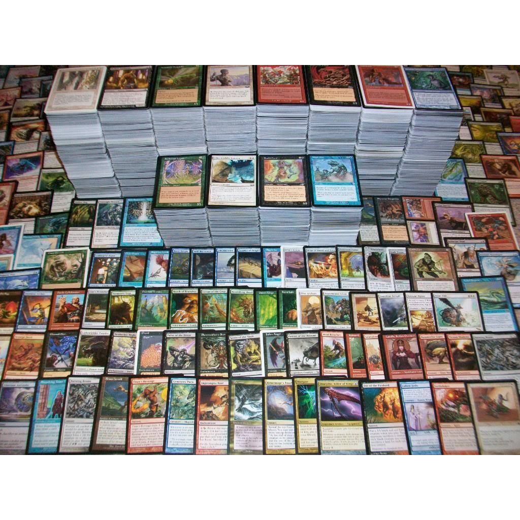 Lote 2000 cartas comuns magic the gathering
