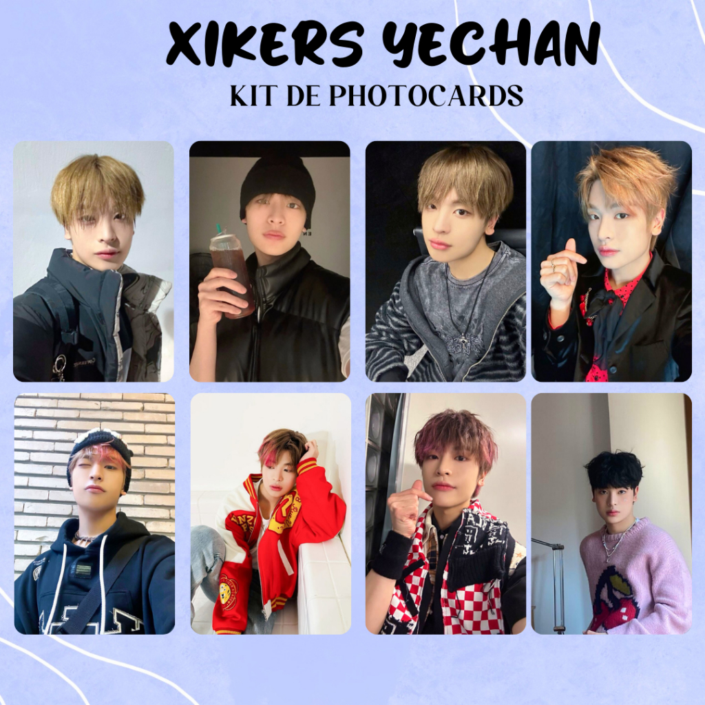 Photocards Xikers (FANMADE) | Shopee Brasil