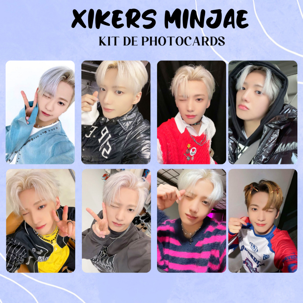 Photocards Xikers (FANMADE) | Shopee Brasil