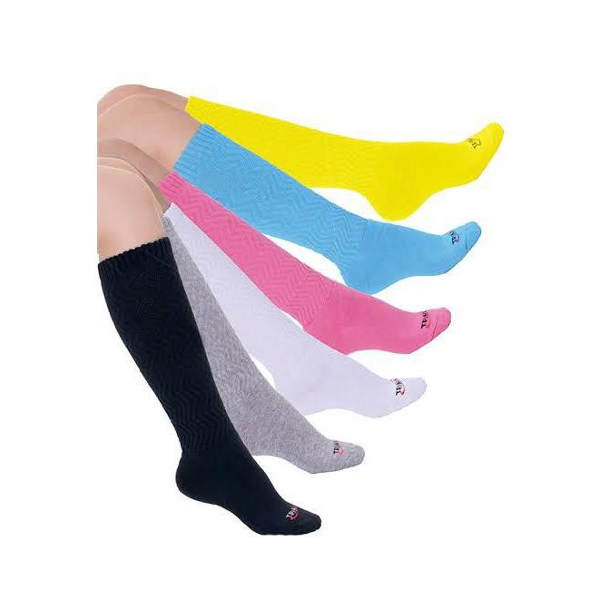 Kit 3 Pares - Meia Aeróbica Cano Longo Academia Meião ¾ Fit | Shopee Brasil