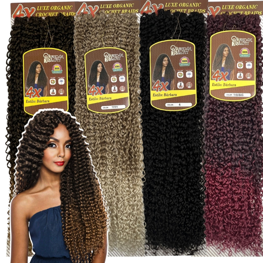 Cabelo Método Crochet Braid Cacheado African Beauty 70Cm - Mega Hair -  Magazine Luiza