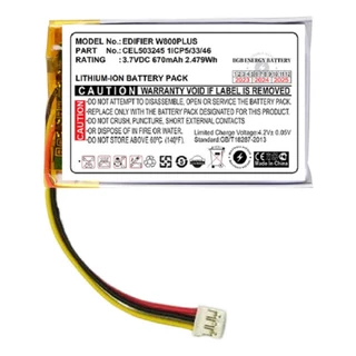 Bateria Fone Edifier W800bt Plus (nao Serve Em Outro)só Plus