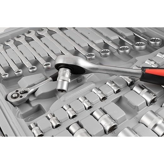 Maleta Caixa Ferramentas Jogo Kit 110 Peças Completa 9sr Eda