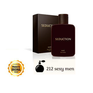 Perfume Seduction original masculino 100ml Bachellor