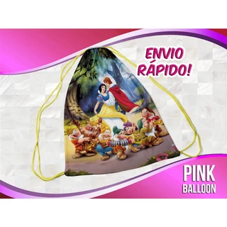MOCHILINHA BRANCA DE NEVE 2 (ENVIO RÁPIDO) - SACOLINHA LEMBRANCINHA