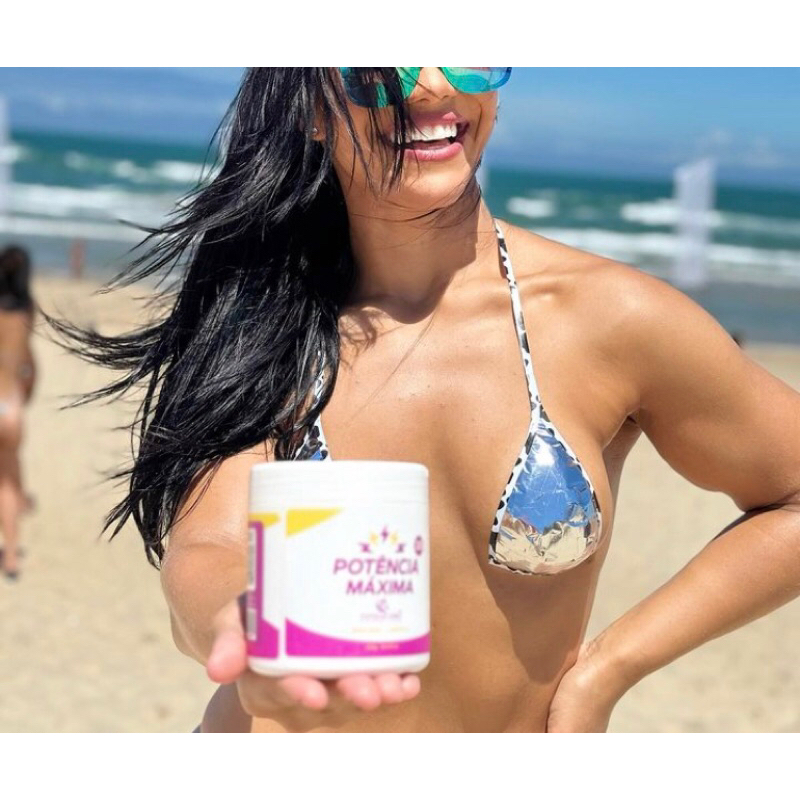potência máxima 3.0 450g Patrícia Lobo + Fixador de marquinha