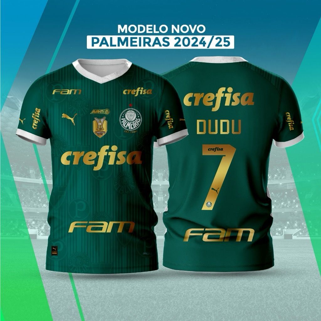 Camiseta Visitante Palmeiras 2024