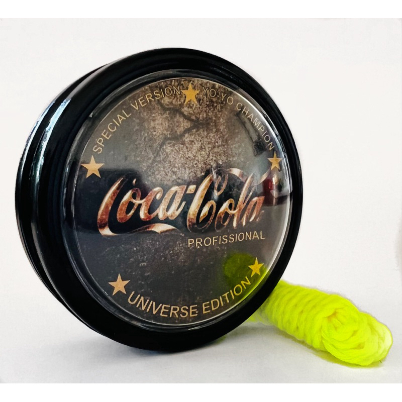 Yoyo ( ioio, Yoyo) Profissional Coca Cola Special Universe Edition Black. Shopee Brasil
